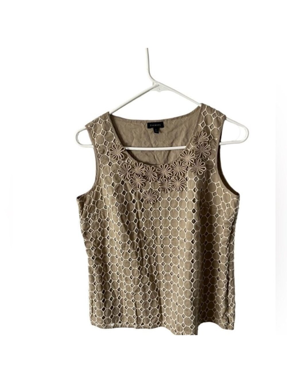  Eyelit Tank Top